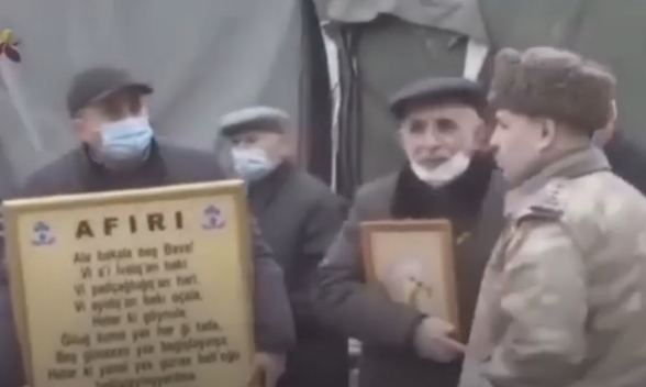 Ադրբեջանի ուդիները Դադիվանքում պատարագ են մատուցել