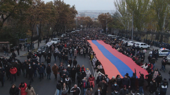 «Шествие достоинства» с требованием отставки Никола Пашиняна (видео)