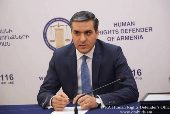 Формулировки и акценты в выступлении Алиева попирают международное гуманитарное право – омбудсмен РА