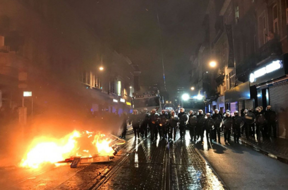 В Брюсселе протесты против произвола полиции переросли в беспорядки (видео)