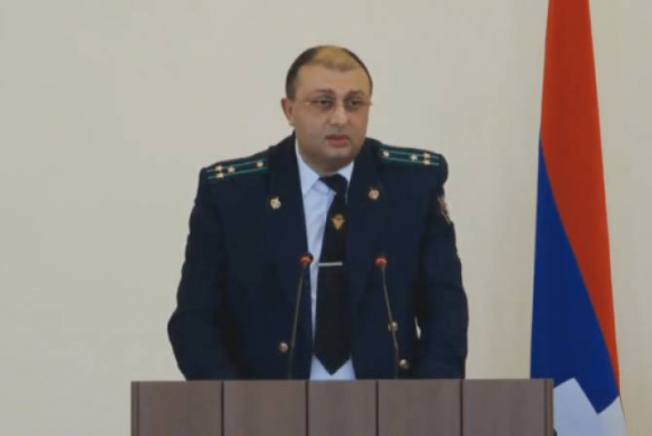 Վաղաժամկետ դադարել են Արցախի Գլխավոր դատախազի լիազորությունները