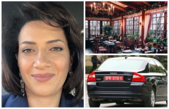 Աննա Հակոբյանը Մոսկվայում գաղտնի հանդիպել է մի կնոջ հետ, որը եղել է ադրբեջանական դիվանագիտական պետհամարանիշով մեքենայով․ Mediaport