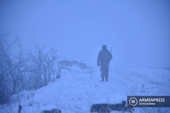 ՀՀ պետական սահմանի հայ-ադրբեջանական շփման գծի ամբողջ երկայնքով պահպանվել է կայուն օպերատիվ իրավիճակ. ՊՆ