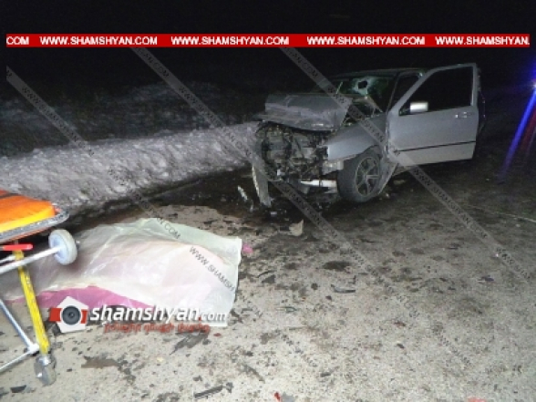 Կոտայքի մարզում բախվել են BMW ու SEAT մակնիշի ավտոմեքենաները․ կա մեկ զոհ, մեկ վիրավոր