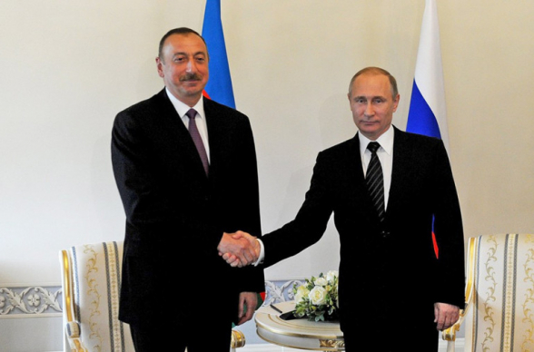 Алиев и Путин обсудили работу российско-турецкого центра мониторинга в Агдаме