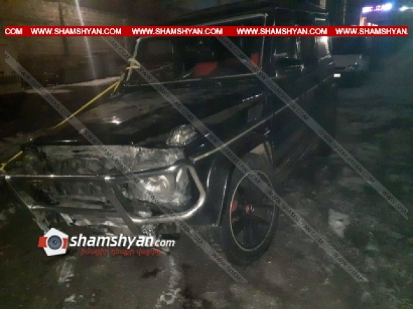 Mercedes G63-ը ԱՄՆ դեսպանատան դիմաց բախվել է բետոնե բաժանարար պատին և կողաշրջվել. կա վիրավոր