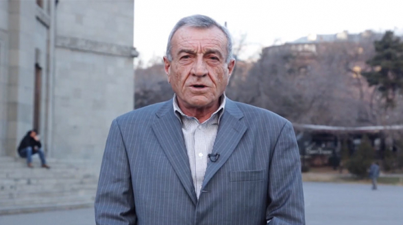 Եթե չեք ուզում, որ վաղը ձեր զավակները ձեզ թուրքերեն ողջունեն, փետրվարի 20-ին եկե՛ք Ազատության հրապարակ. Սրապիոնյան (տեսանյութ)