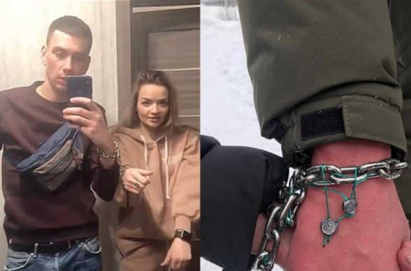 Влюбленные харьковчане сковали себя цепью на 3 месяца, чтобы проверить чувства