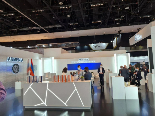 Հայաստանի տաղավարը դատարկ է եղել, քանի որ հայկական արտադրանքը չեն հասցրել ժամանակին բերել ցուցահանդեսին․ տաղավարում դրված է եղել միայն մի քանի բուկլետ