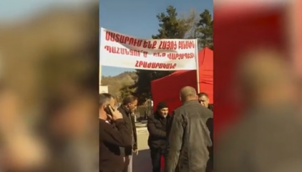 Митинг в Капане (видео)