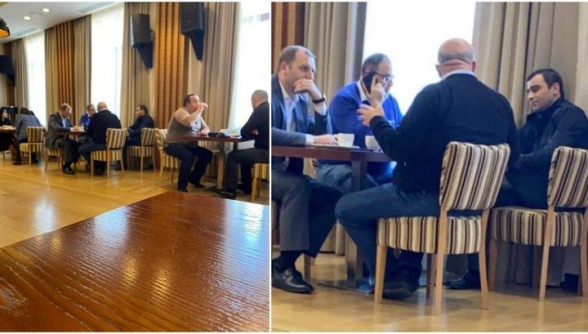 Ի՞նչ են քննարկում գլխավոր դատախազի տեղակալը և իշխանական պատգամավորը