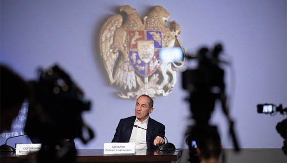 Ռոբերտ Քոչարյանը հանդիպել է ռուսական առաջատար լրատվամիջոցների հետ (տեսանյութ)