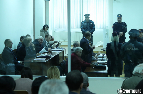 Заседание суда по делу Роберта Кочаряна и других отложено (видео)