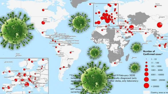 Из более 128 млн заразившихся COVID в мире умерли 2,8 млн человек