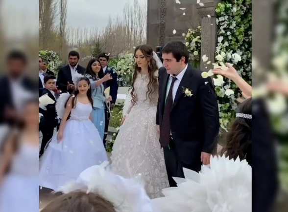 Գագիկ Ծառուկյանի որդու ճոխ հարսանիքը (տեսանյութ)