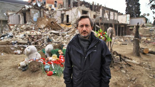 Ադրբեջանում գտնվող թուրք բարձրաստիճան պաշտոնյան այցելել է Գանձակ