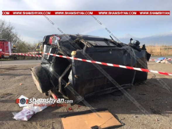 Ավտովթար Արտաշատի կամրջի մոտ. 3 վիրավորներից 2-ը երեխաներ են, մահացածին փրկարարները հայտնաբերել են ջրատարում