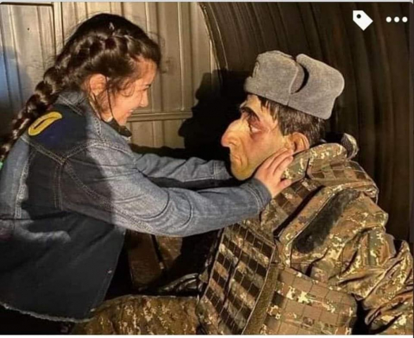 Ադրբեջանցիներն արդեն իրենց երեխաներին զբոսանքի են տանում հայտնի պուրակում (լուսանկար)