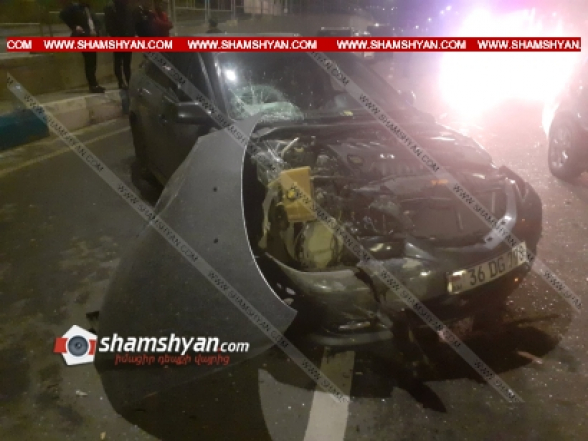 Երևանում բախվել են Mazda-ն, Ford-ն ու Nissan-ը. կան վիրավորներ. վարորդներից մեկը Դանիել Իոաննիսյանի քույրն է