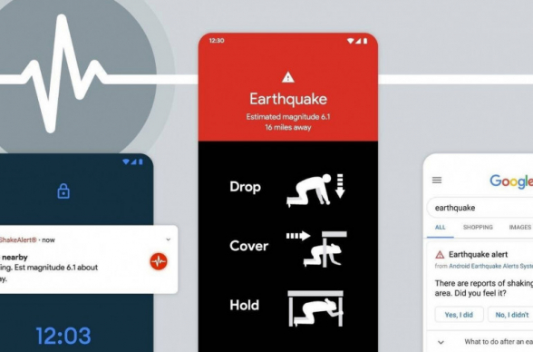 Հունաստանում և Նոր Զելանդիայում կգործի Android-ի` երկրաշարժ հայտնաբերող ծրագիր