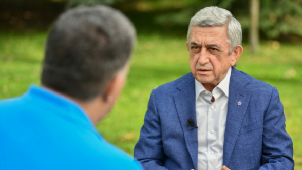 Интервью Сержа Саргсяна о событиях апреля 2018 года (видео)