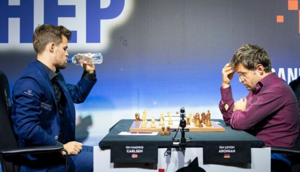 Левон Аронян проиграл Карлсену в полуфинале «New In Chess Classic»