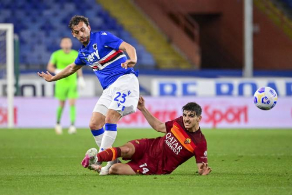 «Рома» проиграла в 34-м туре: Мхитарян вышел в стартовом составе (видео)