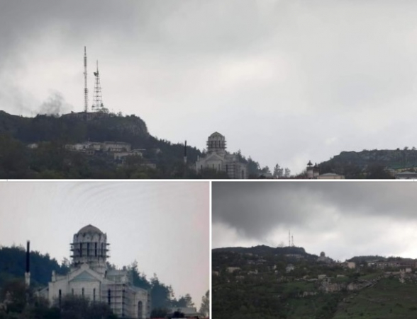 В преддверии 9 мая турки демонтировали купола собора Казанчецоц в Шуши