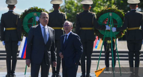 Սերգեյ Լավրովն այցելել է «Հաղթանակ» զբոսայգի (լուսանկար)