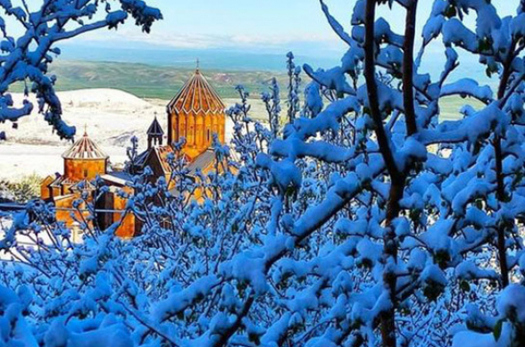 Շիրակում ձյուն է տեղացել (լուսանկար)