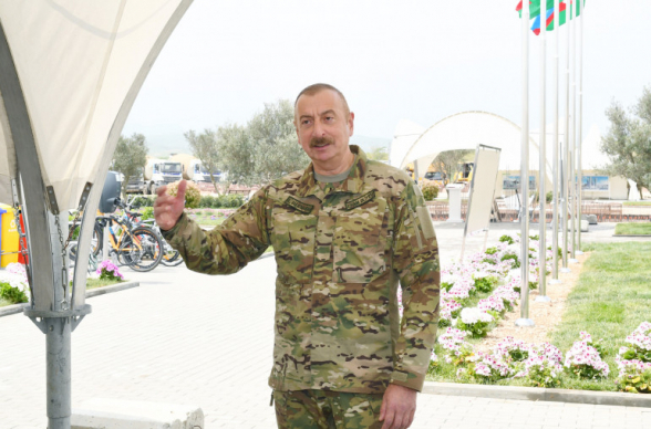 Ալիևը ռազմական օդանավակայան է բացել Նախիջևանում` Հայաստանի հետ սահմանին