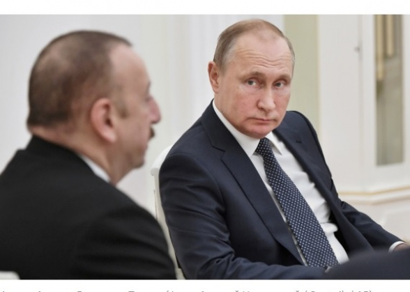 Путин обсудил с Алиевым Карабах и инцидент на армяно-азербайджанской границе