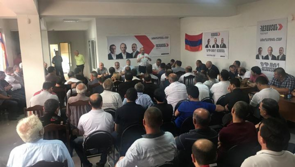 Այսօր մեկնարկել է «Հայաստան» դաշինքի Իջևան քաղաքի նախընտրական շտաբի աշխատանքը (լուսանկար)