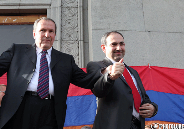 Тер-Петросян и Пашинян – сергоджановцы