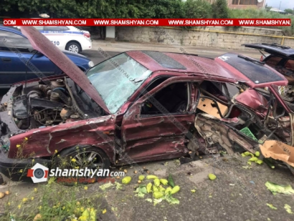 Սպիտակում բախվել են ՀՀ ՊՆ ծառայողի Volkswagen-ն ու ՍՊԸ աշխատակցի Fiat-ը. 14-ամյա երեխան տեղափոխվել է հիվանդանոց