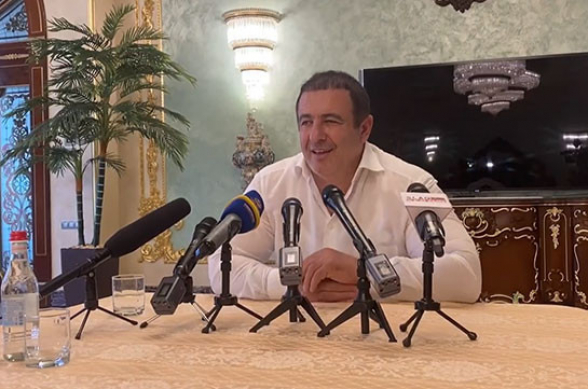 Гагик Царукян исключил возможность формирования коалиции с партией Пашиняна