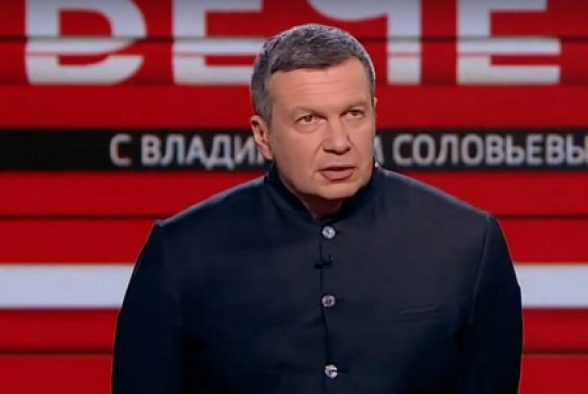 Соловьев – властям РА: «Это Россия виновата в вашем абсолютном, фантастическом, бездарном поражении?»