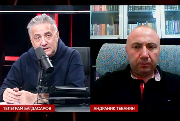 Никол Пашинян предлагает заменить национальную борьбу внутринациональными гражданскими столкновениями – Андраник Теванян (видео)