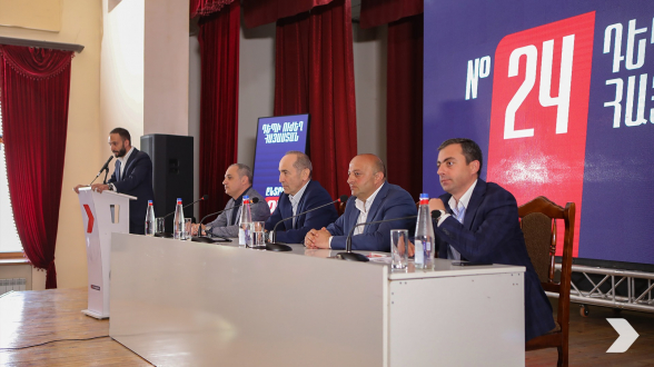 «Հայաստան» դաշինքի հանդիպումը Սիսիանի Համո Սահյանի անվան մշակույթի տան դահլիճում (տեսանյութ)