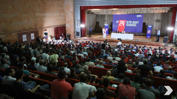 Предвыборная встреча блока «Армения» в Талине (видео)