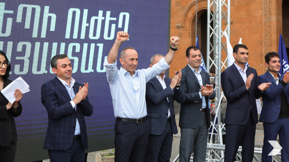 «Հայաստան» դաշինքի հանրահավաքը Աշտարակի հրապարակում (տեսանյութ, լուսանկար)