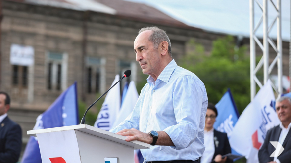 Предвыборная встреча блока «Армения» в Ноемберяне (видео)