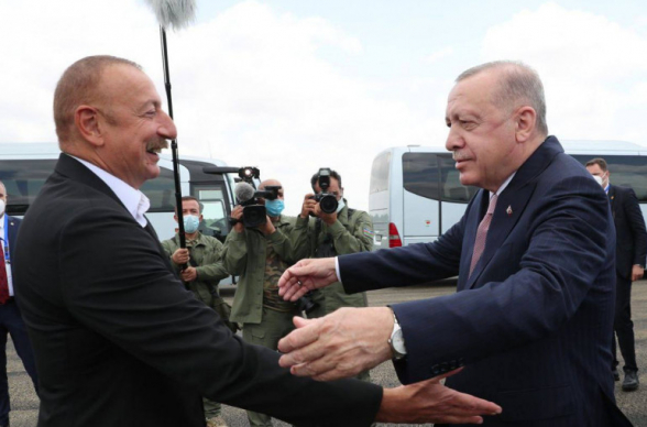 Ալիևը Վարանդայում (Ֆիզուլի) դիմավորել է Էրդողանին (լուսանկար)