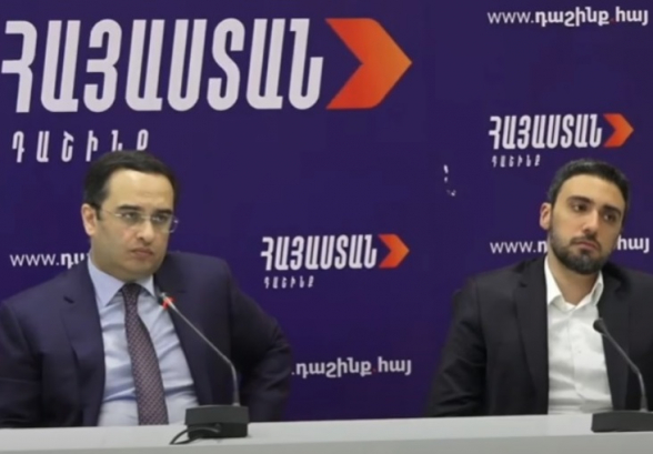 Վիկտոր Սողոմոնյանի և Արամ Վարդևանյան ճեպազրույցը (տեսանյութ)