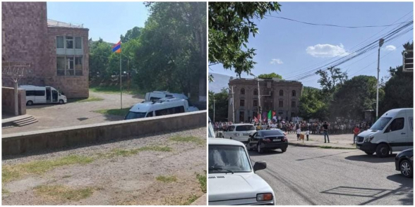 Եղեգնաձորը ևս մերժել է Նիկոլին. օգնության են հասել տասնյակ միկրոավտուբուսները