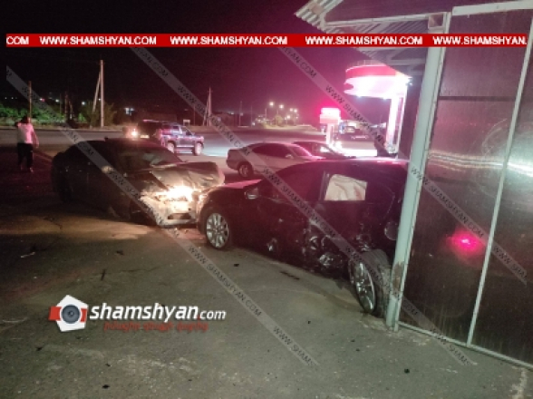Կոտայքի մարզում ճակատ-ճակատի բախվել են BMW-ն ու Mazda-ն