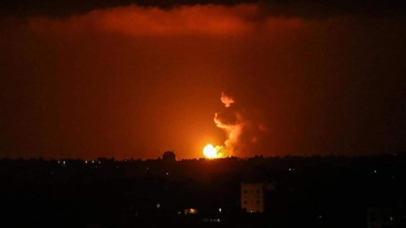 Израильские истребители нанесли удар по сектору Газа