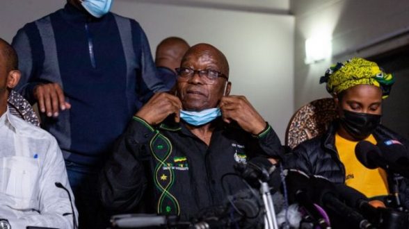 Бывший президент ЮАР Зума начал отбывать тюремный срок