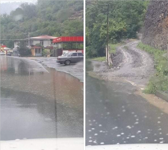 Ալավերդին է, նախարար Սուրեն Պապիկյանը չի տեսնո՞ւմ, որ նորակառույց միջպետական ավտոճանապարհին   ջրահեռացման  համակարգ չկա