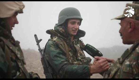 Репортаж с подвергшейся нападению боевой позиции